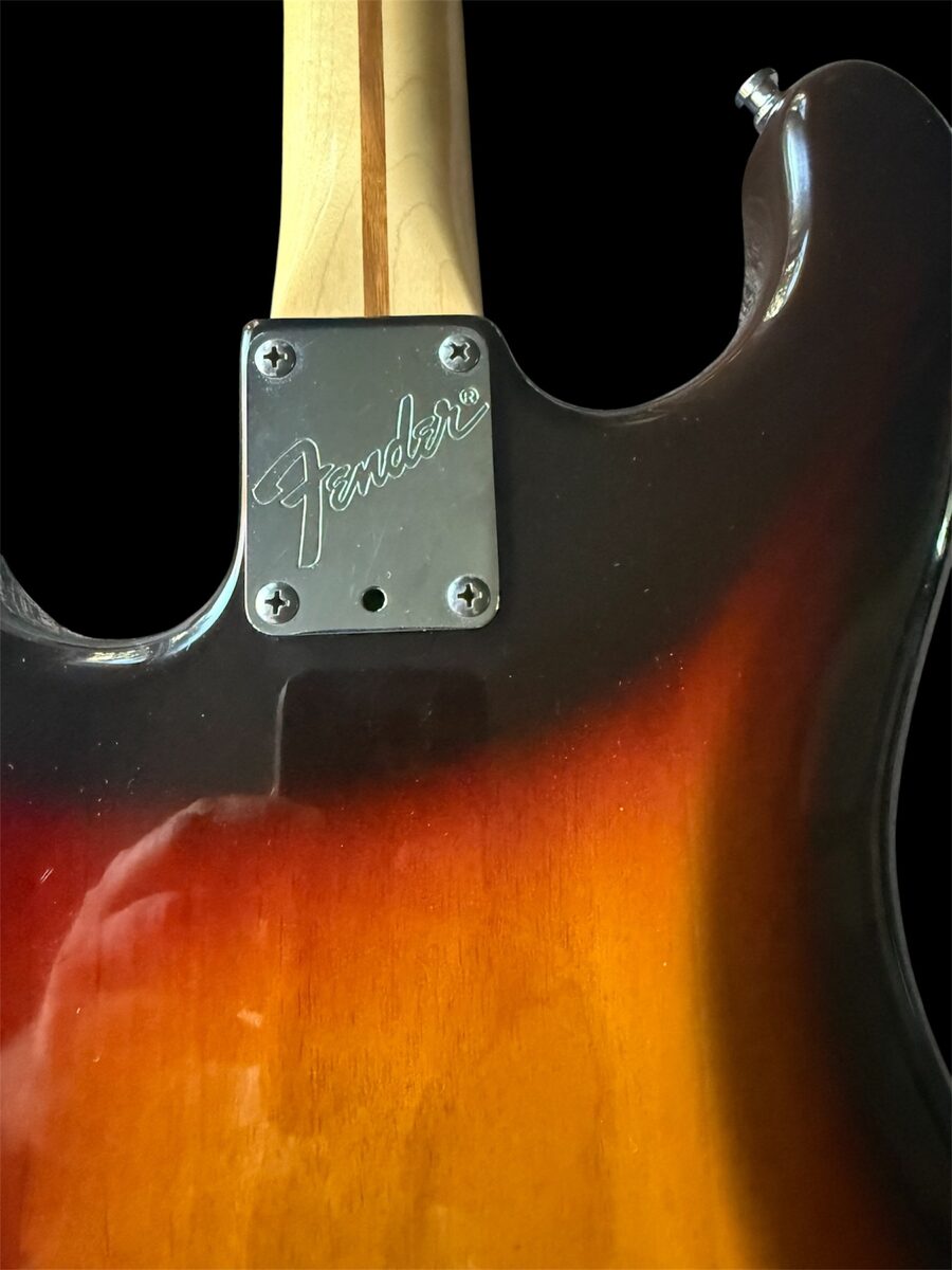 1983 Fender USA Standard Stratocaster back