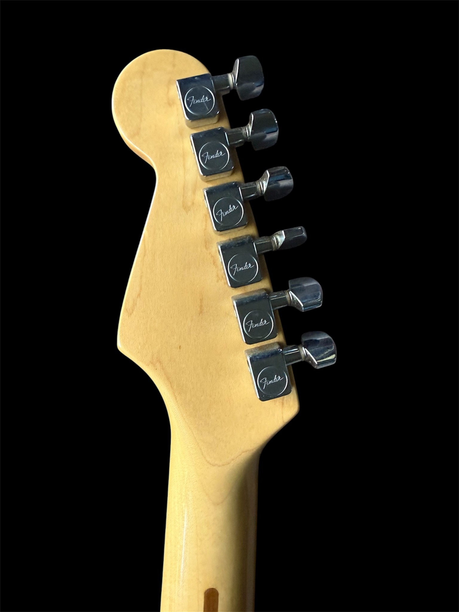 1983 Fender USA Standard Stratocaster headstock detail