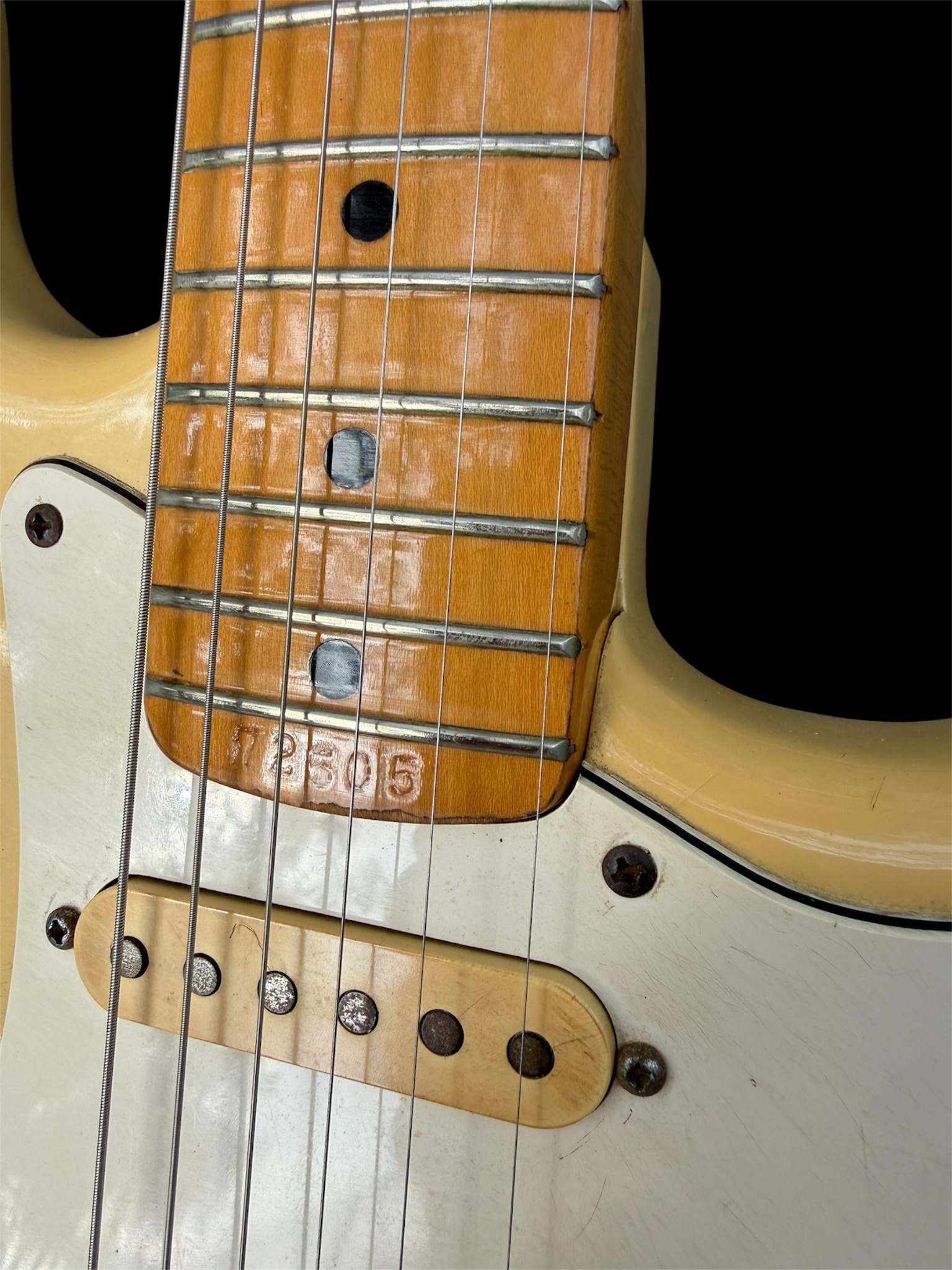 1977 Fernandes FST-50 neck stamp