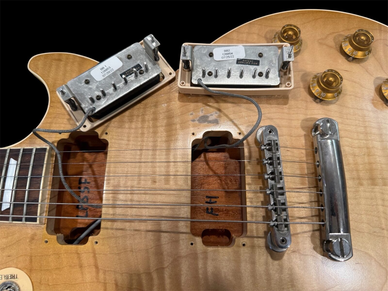 2022 Gibson Les Paul Standard 50's Faded pickup detail