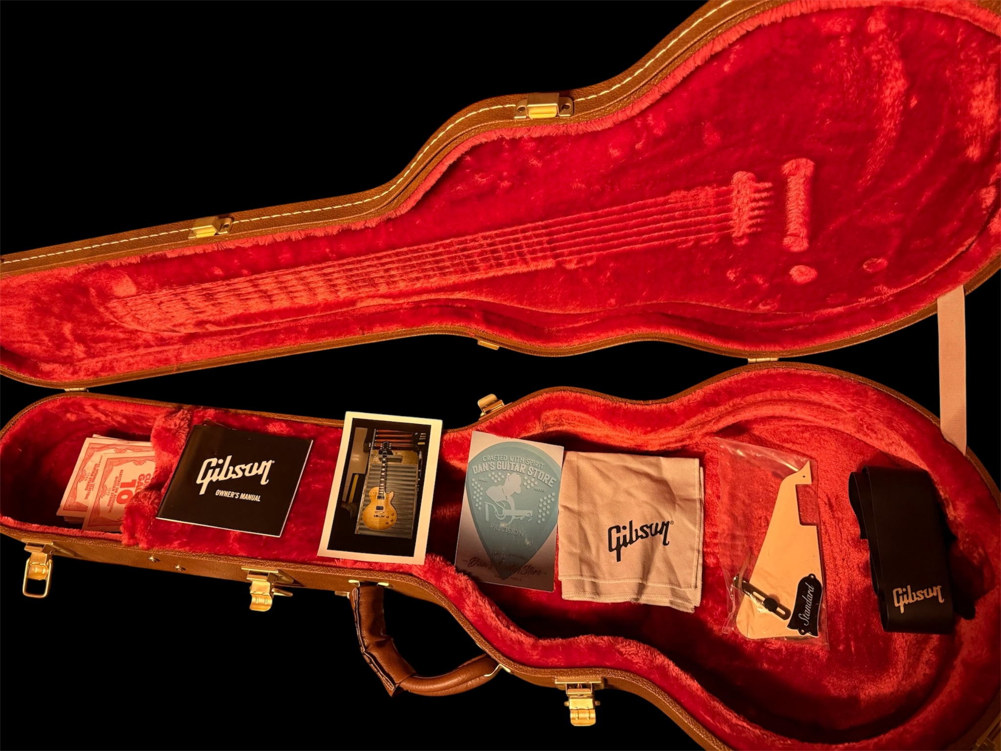 2022 Gibson Les Paul Standard 50's Faded case candy