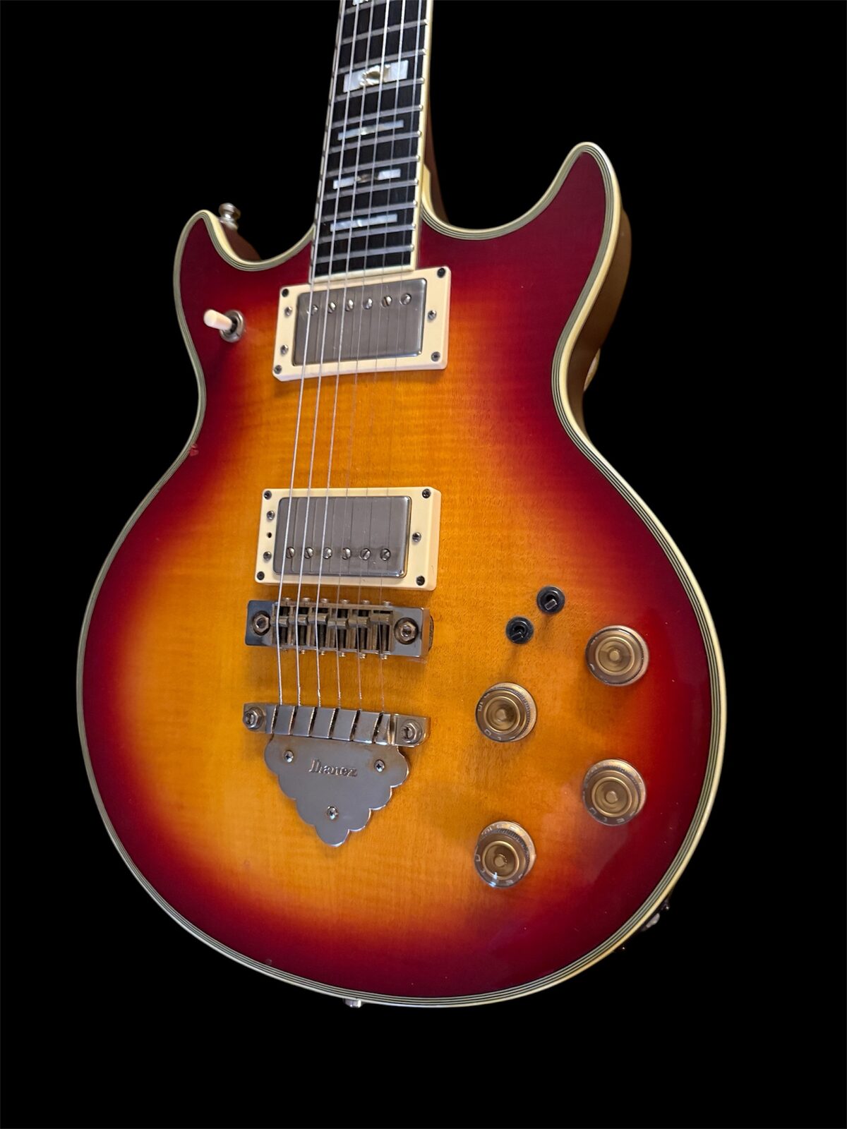 1981 Ibanez AR300 front angle