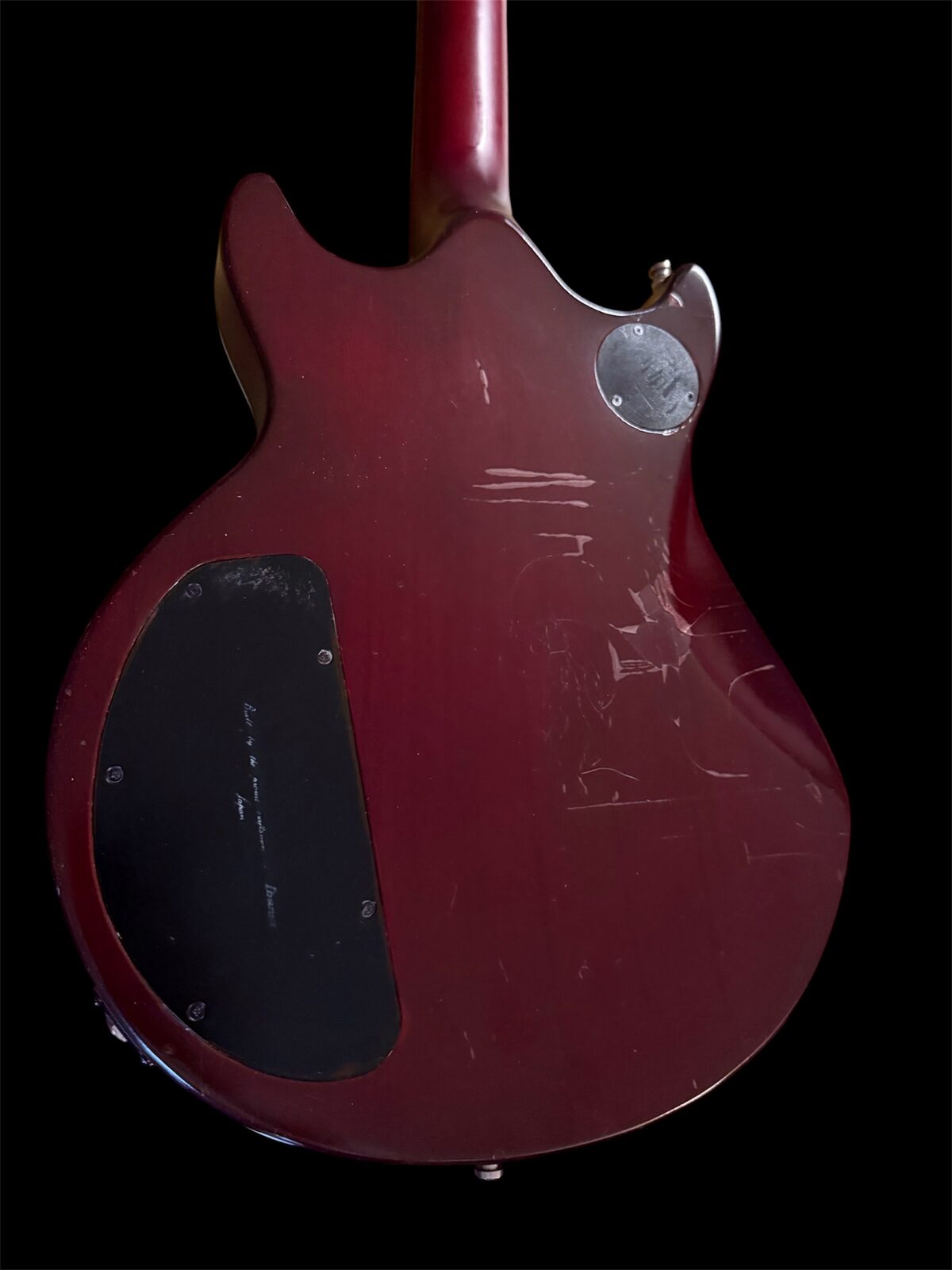 1981 Ibanez AR300 back finish detail