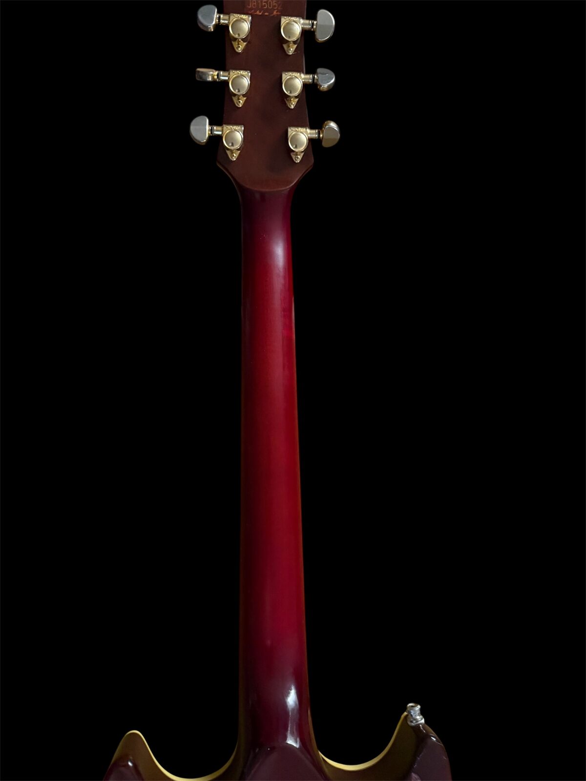 1981 Ibanez AR300 neck heel serial marking