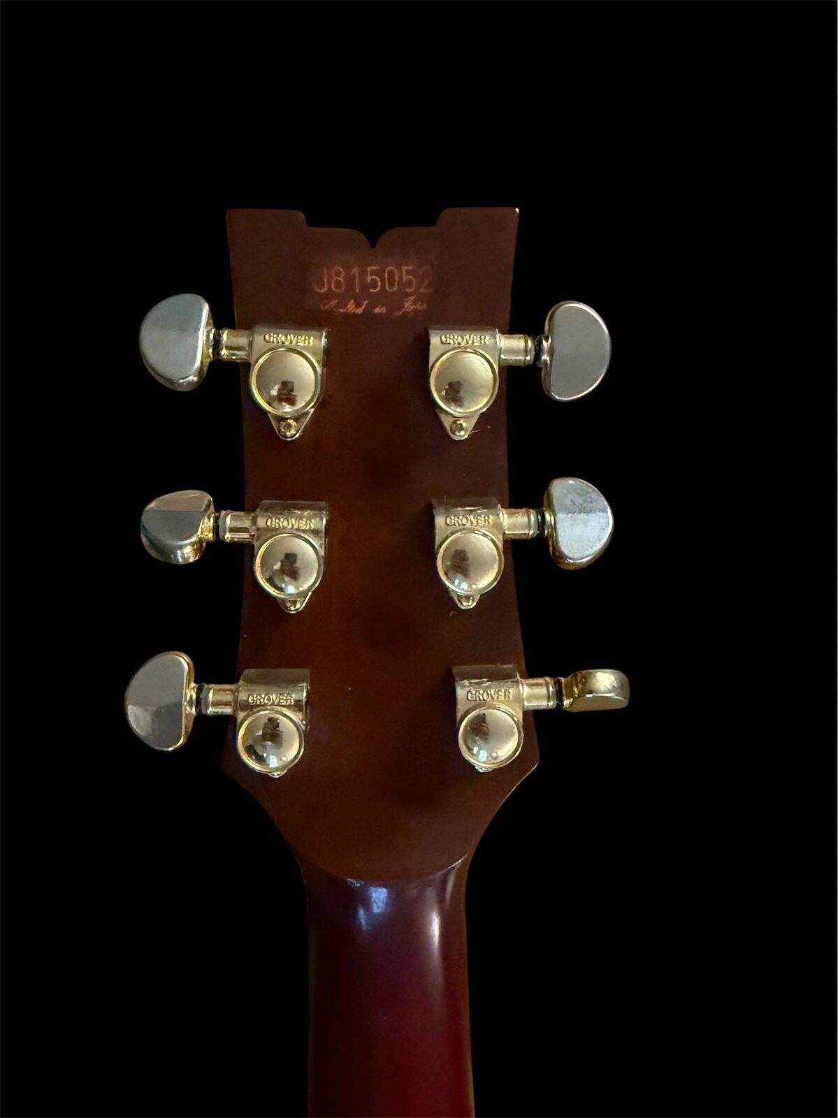 1981 Ibanez AR300 headstock serial and tuners