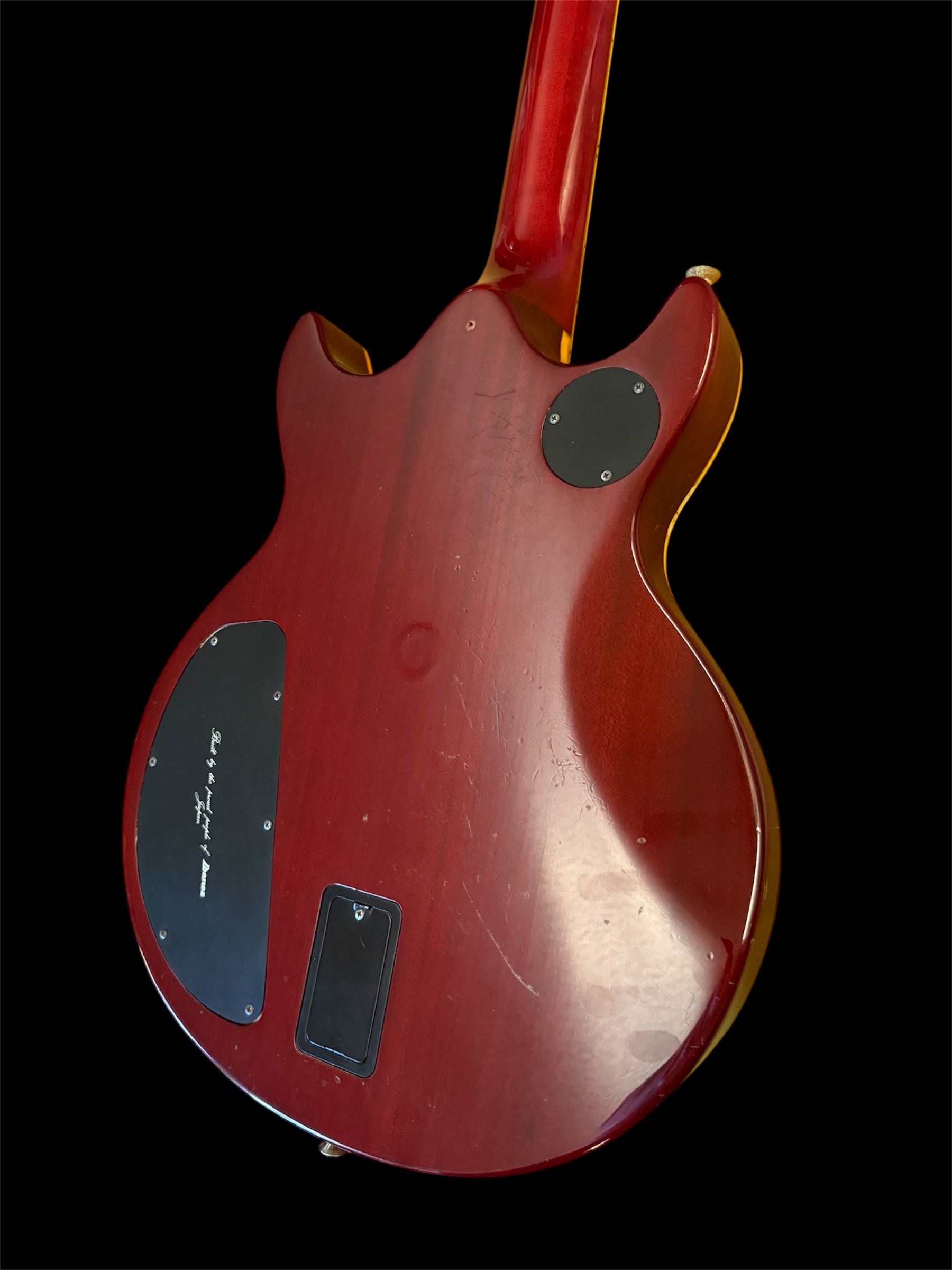 1983 Ibanez AR500 back wear