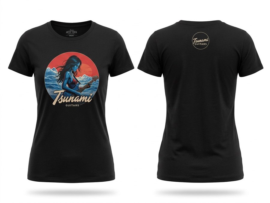 Tsunami Girl Ladies Tee