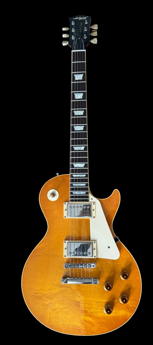 2009 Navigator N-LP 480LTD lemonburst custom shop guitar